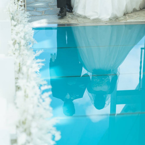 古宇利島 空と海のウェディング(ワタベウェディング)