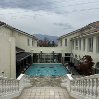 階段上からの風景