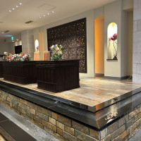 披露宴会場高台