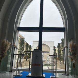 自然光の入るチャペル|775934さんのベル・カーサの写真(2575378)