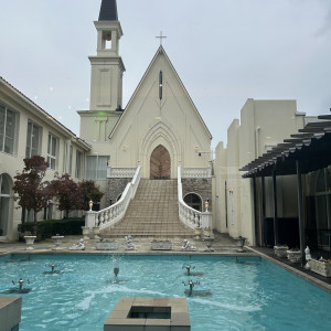 ロビーからみた水上演出|775934さんのベル・カーサの写真(2575391)