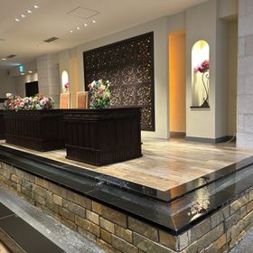 披露宴会場高台