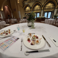 下見で試食が出来ます。16000円相当の料理の試食でした。