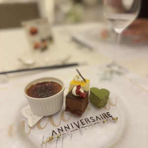 デザート|775966さんのアニヴェルセル ヒルズ横浜の写真(2562512)