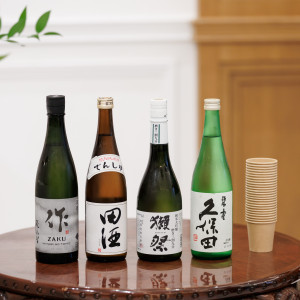 演出の日本酒|776015さんの麻布迎賓館/テイクアンドギヴ・ニーズウェディングの写真(2562646)