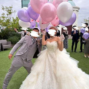 バルーンリリース|776034さんのCasa d' Angela Aoyama(カサ・デ・アンジェラ青山)の写真(2562724)