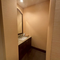 ザテラスの披露宴会場のトイレ洗面台