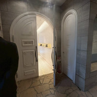 ホワイトロードの出口（近くにトイレあり）