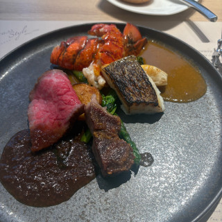 式場見学に行った時に食べた料理です。とても美味しかったです