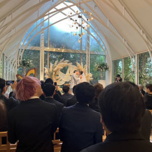 挙式です。|776052さんのアーセンティア迎賓館(浜松)/テイクアンドギヴ・ニーズウェディングの写真(2562727)