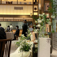 メインテーブル装花