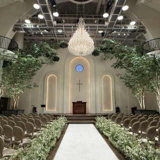 挙式会場です。