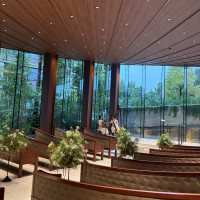 チャペルの後方からの景色