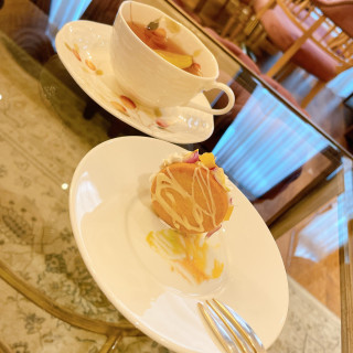 ウェルカムドリンクとスイーツ