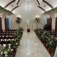 チャペルに入場した視点