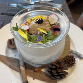 ドライアイスの演出がありました。