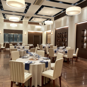 こちらは80名が入る披露宴会場です|776138さんのアイネス ヴィラノッツェ オーシャンポートサイド（クラウディアホールディングスグループ）の写真(2563201)