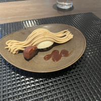 試食でいただいたモンブランです