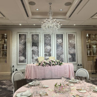 キュートな雰囲気の会場です