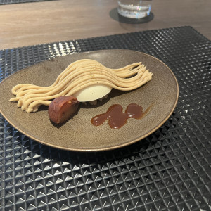 試食でいただいたモンブランです|776141さんのザ ストリングス 表参道の写真(2563914)