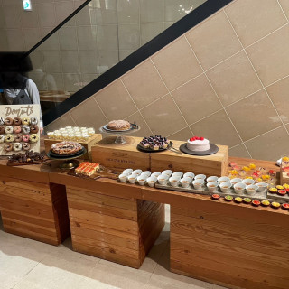 最後のデザートビュッフェです。