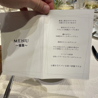 料理の一覧です。どれも美味しかったです。