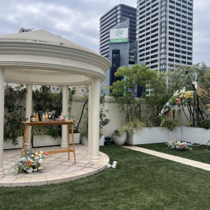 屋上にあるので騒音なども気にななりません。|776181さんのアルモニーアンブラッセイットハウス/テイクアンドギヴ・ニーズウェディングの写真(2563462)