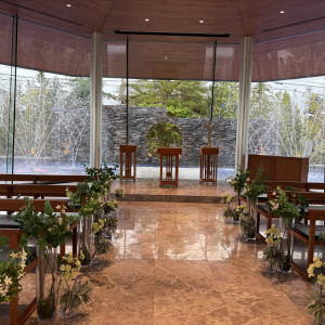 幻想的なチャペル|776188さんのレ アール ド セゾン・セージの写真(2563585)