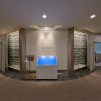 洗練された入口