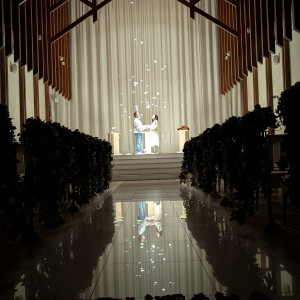 幻想的なチャペル|776224さんのプレジール迎賓館の写真(2564419)