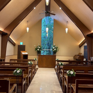 綺麗なチャペル