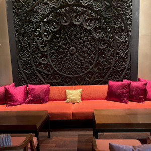 ゲストの待合場所にあるソファ|776245さんのTHE GARDEN PLACE SOSHUEN(ザ・ガーデン・プレイス 蘇州園)の写真(2563762)