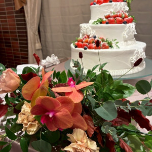 秋の雰囲気の花
ウェディングケーキはシンプルに|776256さんのグランドプリンスホテル高輪 貴賓館の写真(2563798)