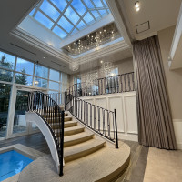 披露宴会場内階段