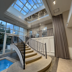 披露宴会場内階段|776265さんのヒルサイドクラブ迎賓館（札幌）/テイクアンドギヴ・ニーズウェディングの写真(2569835)