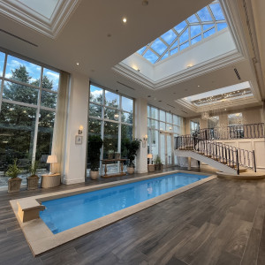 披露宴会場内プール|776265さんのヒルサイドクラブ迎賓館（札幌）/テイクアンドギヴ・ニーズウェディングの写真(2569834)