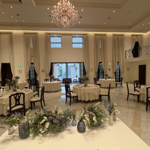 とても落ち着いた雰囲気で素敵だった。|776269さんのアクアテラス迎賓館(大津)/テイクアンドギヴ・ニーズウェディングの写真(2563920)