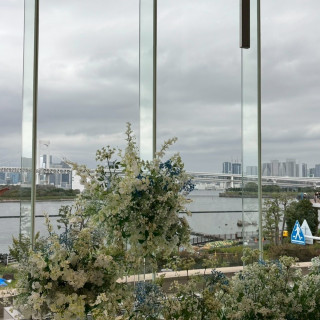 チャペルの外の景色