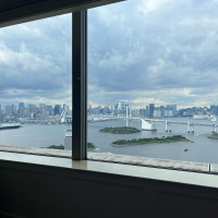 披露宴会場廊下からの景色