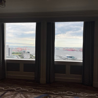 披露宴会場からの景色