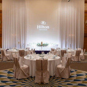 披露宴会場正面|776305さんのヒルトン東京お台場の写真(2594925)
