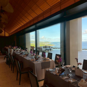 披露宴会場|776327さんのサザンチャペル／KIRANAH RESORT（キラナリゾート）沖縄の写真(2564172)