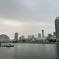 テラスからの景色(昼)
少し曇りなのが( ´△｀)