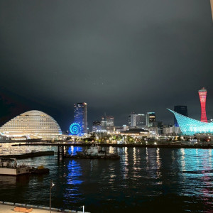 テラスからの景色(夜)|776333さんのラ・テラスホール神戸（LASUITE LE PAN Bldg.）の写真(2564221)