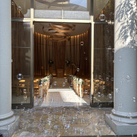 シャボン玉演出ができるそうです