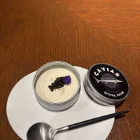 キャビアのムース