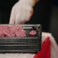 マグロの解体ショー