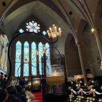 ステンドグラスが素敵