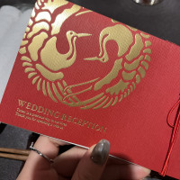 素敵な席次表でした。和風な雰囲気にピッタリでした。