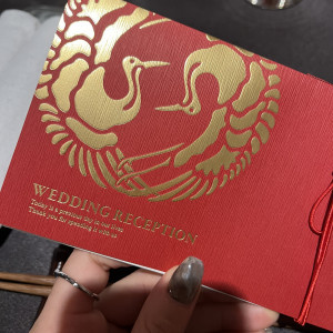 素敵な席次表でした。和風な雰囲気にピッタリでした。|776388さんの萬屋本店 - KAMAKURA HASE est1806 -の写真(2564655)